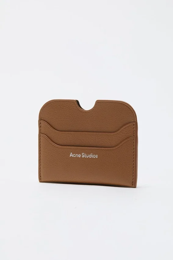 Leather card holder wallet