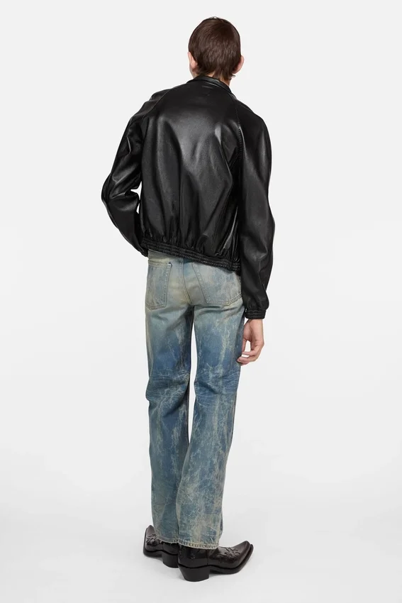 Leather jacket