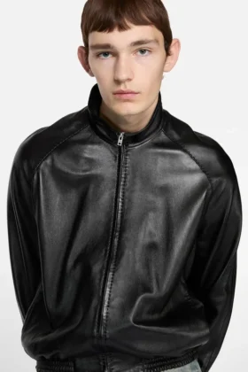 Leather jacket