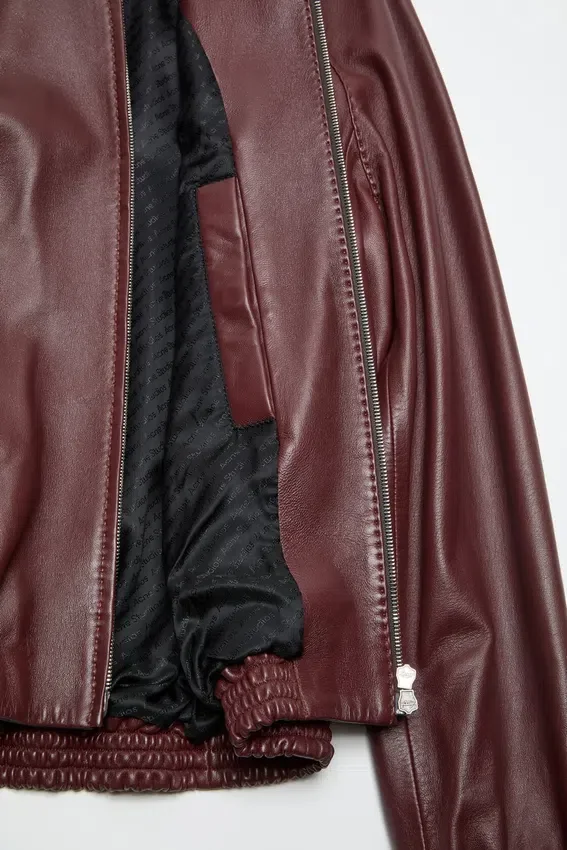 Leather jacket