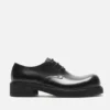 Leather lace-up shoes