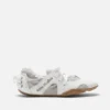 Leather lace-up shoes
