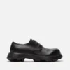 Leather lace-up shoes