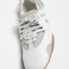 Leather lace-up shoes