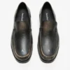 Leather loafers