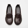 Leather loafers