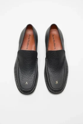 Leather loafers