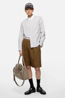 Leather loafers