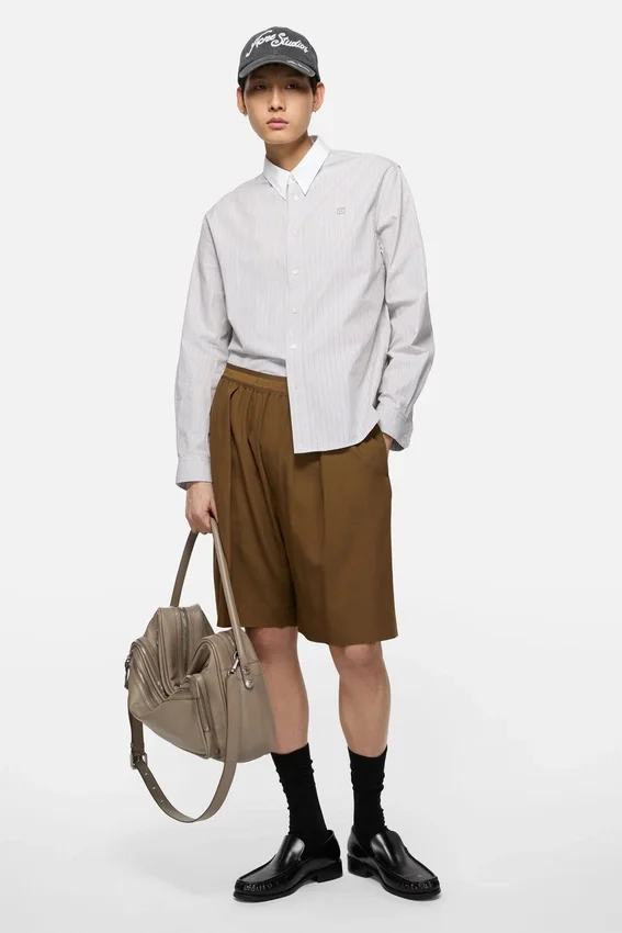 Leather loafers