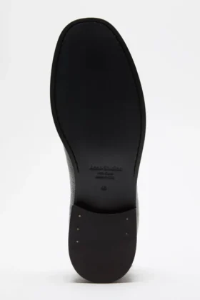 Leather loafers