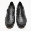Leather loafers