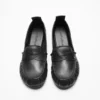 Leather loafers