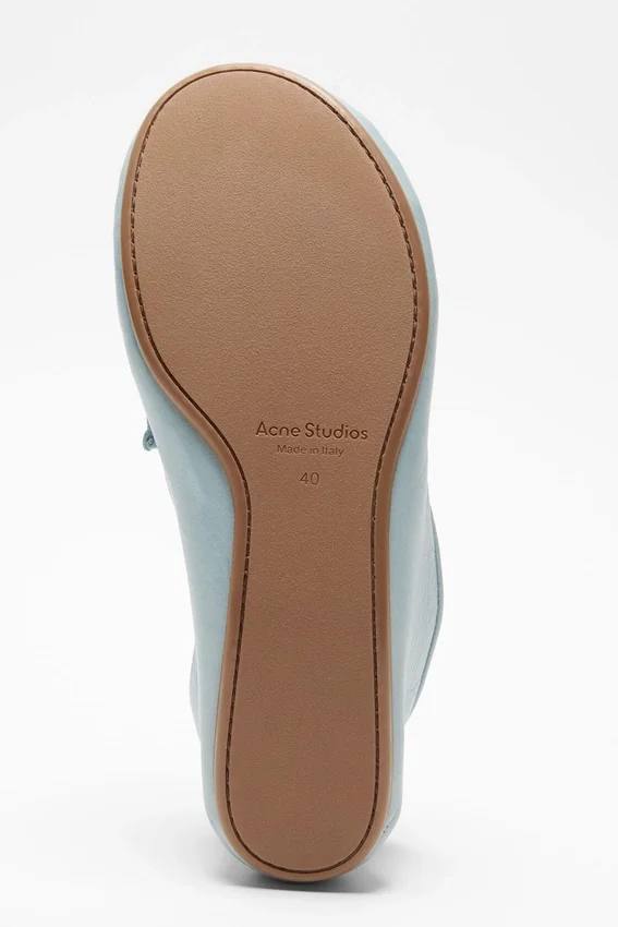 Leather loafers