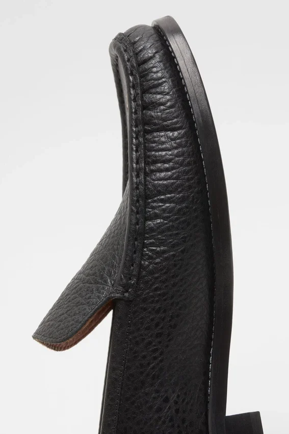 Leather loafers