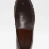 Leather loafers