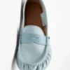 Leather loafers