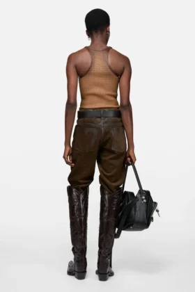 Leather tanktop