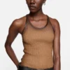 Leather tanktop