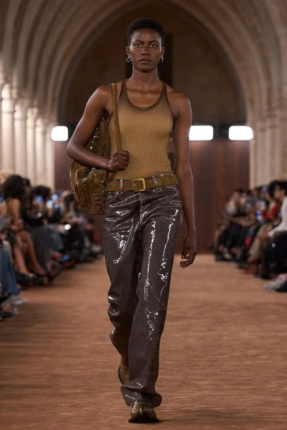 Leather tanktop