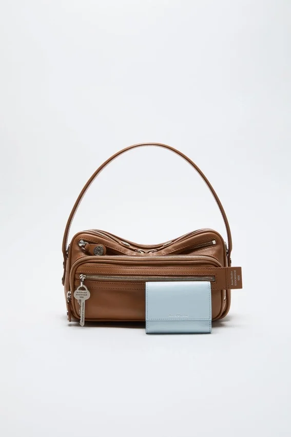 Leather trifold wallet