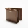 Leather trifold wallet