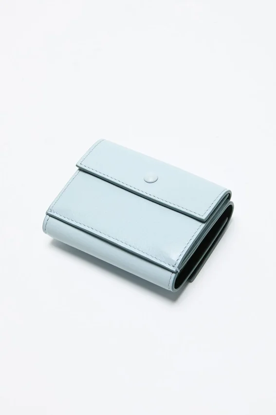 Leather trifold wallet