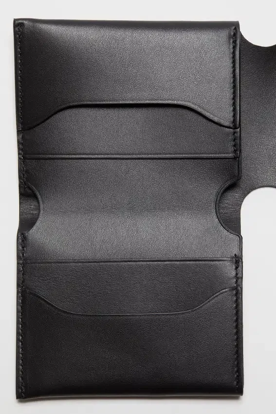 Leather trifold wallet