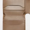 Leather trifold wallet