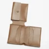 Leather trifold wallet