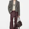Leather trousers