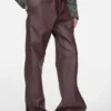 Leather trousers