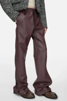 Leather trousers