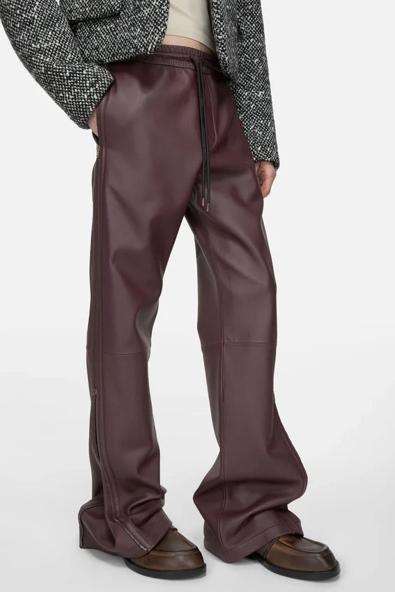 Leather trousers