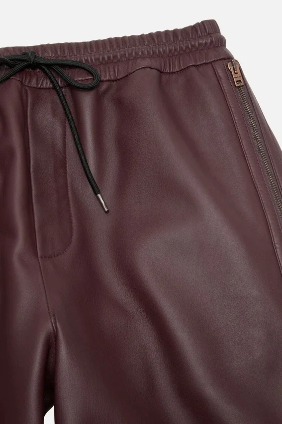 Leather trousers