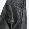 Leather trousers - regular fit