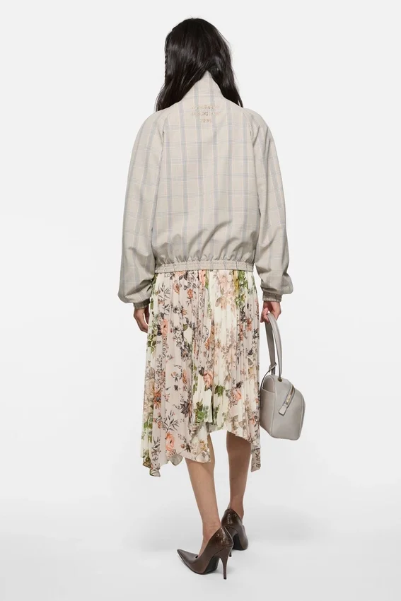 Lightweight check jacket