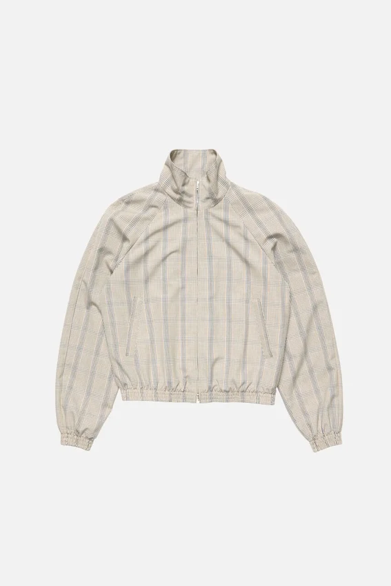 Lightweight check jacket