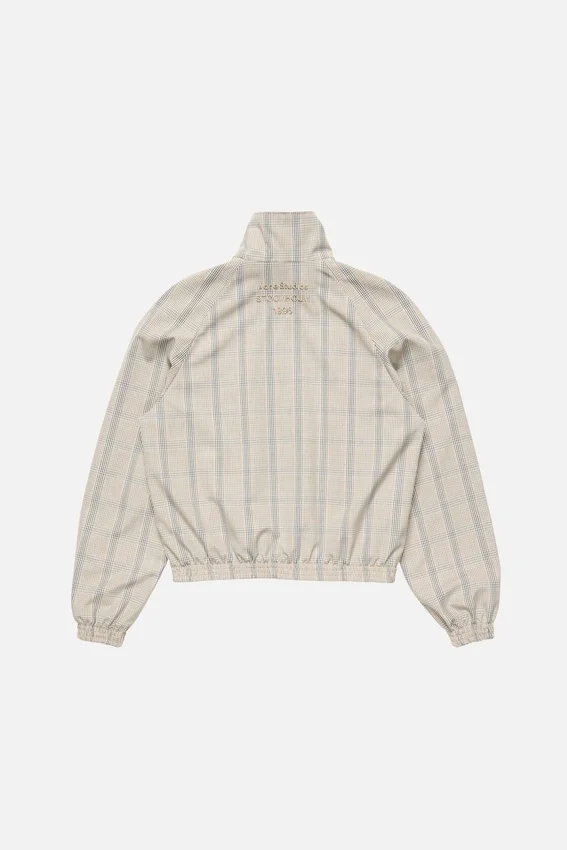 Lightweight check jacket