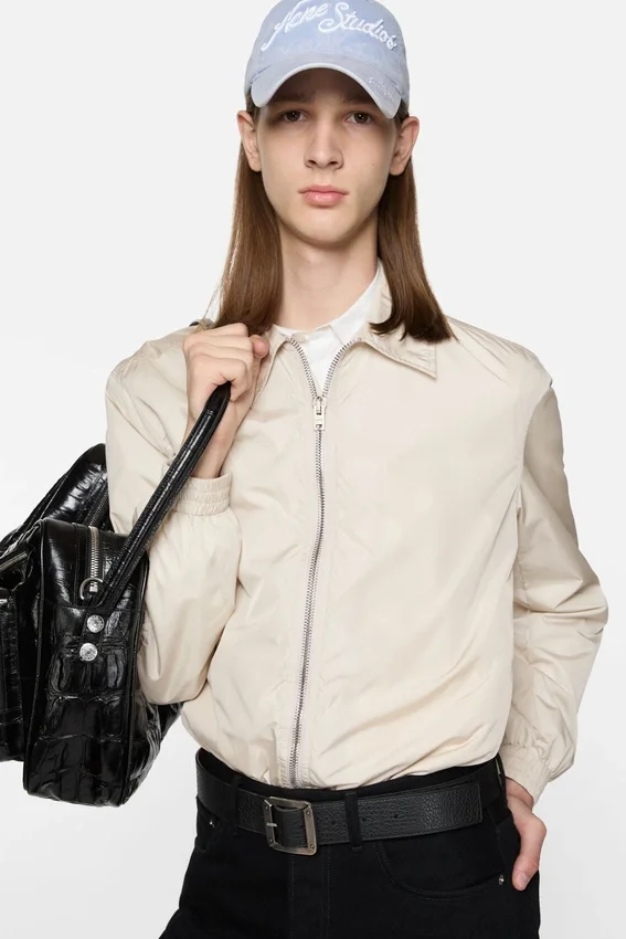 Lightweight logo jacket