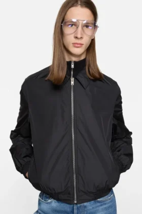 Lightweight logo jacket