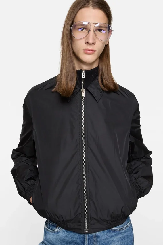 Lightweight logo jacket