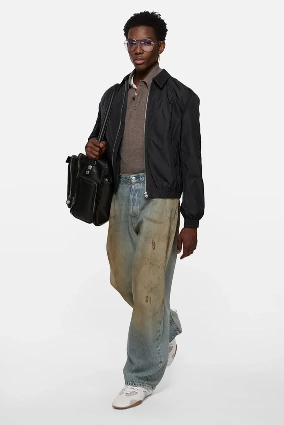 Lightweight nylon jacket