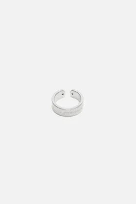 Logo cuff ring