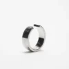 Logo cuff ring