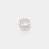 Logo engraved signet ring