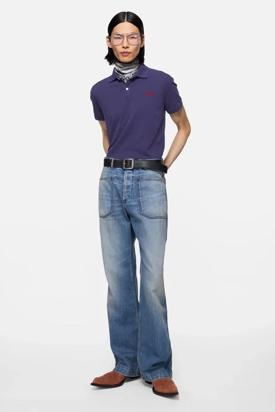 Logo polo t-shirt
