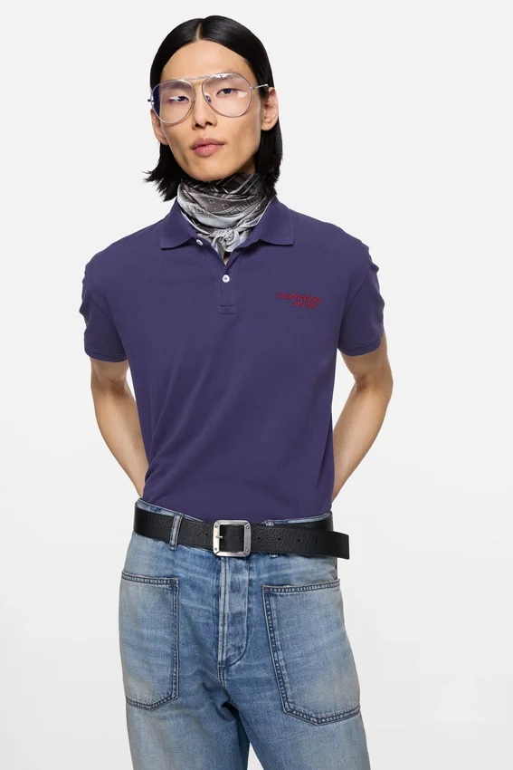 Logo polo t-shirt