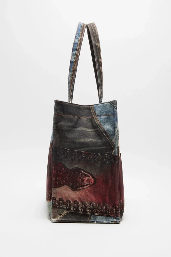 Logo Shoulder Tote Bag