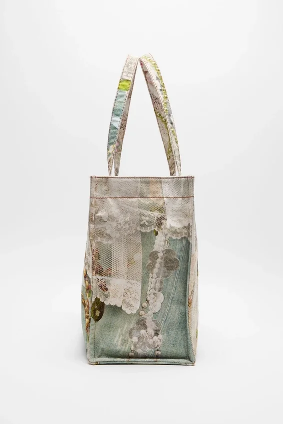 Logo Shoulder Tote Bag