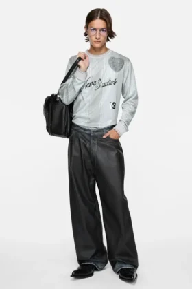 Logo sports jersey top